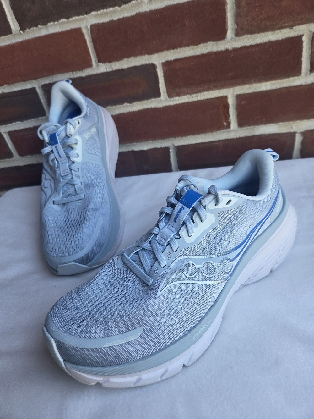 Saucony Ride 18 Women’s Running Shoes US 10 UK 8 Blue Gray